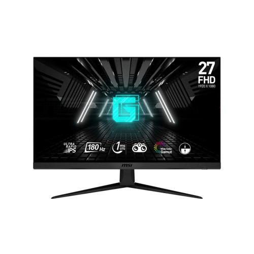 Монитор MSI G2712F, 27 инча, Ultra Rapid IPS, 1920x1080, 180Hz, 1ms GTG, Adaptive Sync, Night Vision, Anti-Flicker