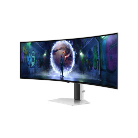 Монитор Samsung Odyssey OLED G9 G93SD, 49 инча, OLED, Dual QHD, 240Hz, 0.03ms, AMD FreeSync Premium Pro, DisplayHDR True Black 400