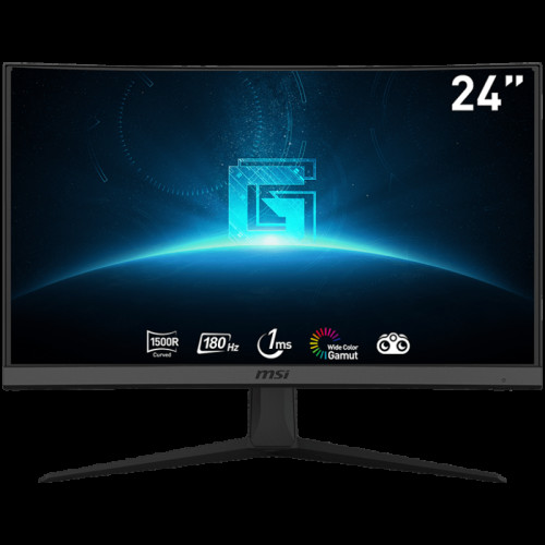 Монитор MSI G24C6 E2, 23.6 инча, VA, Full HD, 180Hz, 1ms, Adaptive Sync, Night Vision, Anti-Flicker, Low Blue Light, HDMI, DisplayPort