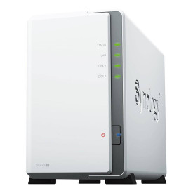 NAS устройство Synology DS223j, 2-Bay, Realtek RTD1619B 1.7GHz, 1GB DDR4, 1 x 1GbE LAN, 2 x USB 3.2