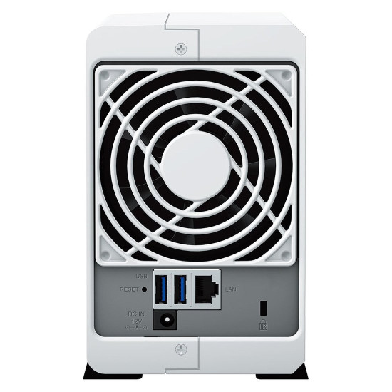 NAS устройство Synology DS223j, 2-Bay, Realtek RTD1619B 1.7GHz, 1GB DDR4, 1 x 1GbE LAN, 2 x USB 3.2