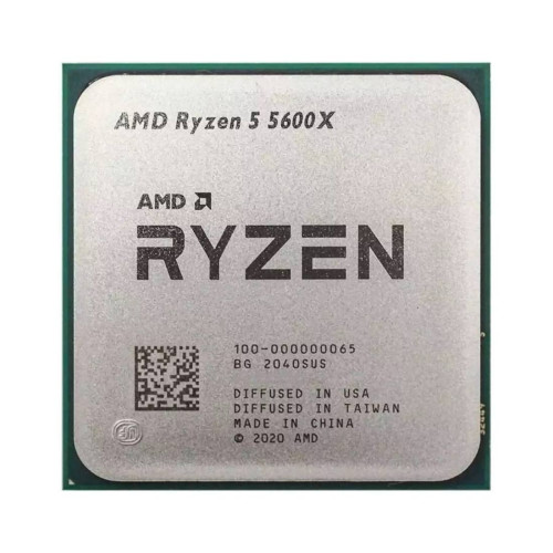 Процесор AMD Ryzen 5 5600X, 6C/12T, 3.7/4.6GHz Max Boost, 35MB, 65W, AM4, Tray без Охладител