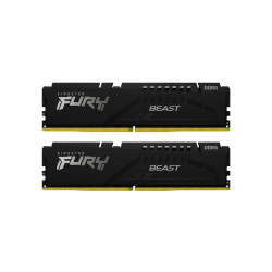 RAM памет Kingston FURY Beast 32 GB, 2x16 GB DDR5, 6000 MT/s, CL36, UDIMM, AMD EXPO & Intel XMP, Kit of 2