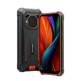 Смартфон Blackview BV6200 Plus, LTE, 6.56 инча, HD+ IPS, 720x1612, 90Hz, 8GB RAM, 256GB памет, Orange