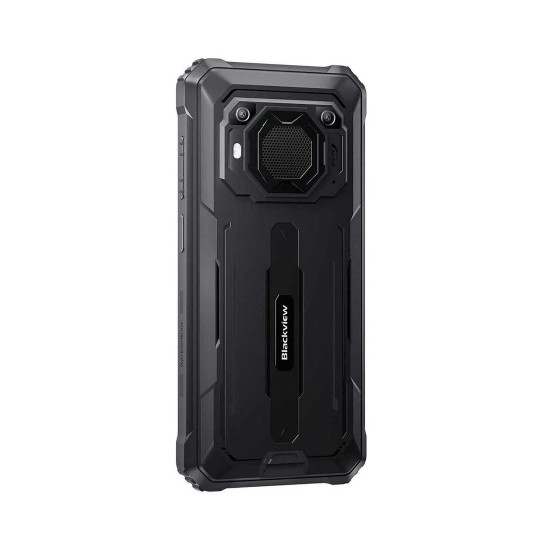 Смартфон Blackview BV6200 Plus, LTE, 6.56 инча, HD+ IPS, 90Hz, 8GB RAM, 256GB, Unisoc T606, Android 14, Black