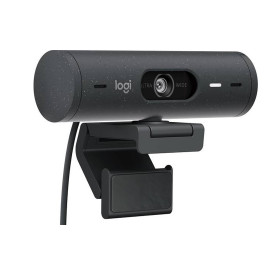 Уеб камера Logitech Brio 500 - 1080p, Graphite