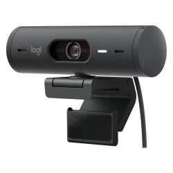 Уеб камера Logitech Brio 500 - 1080p, Graphite