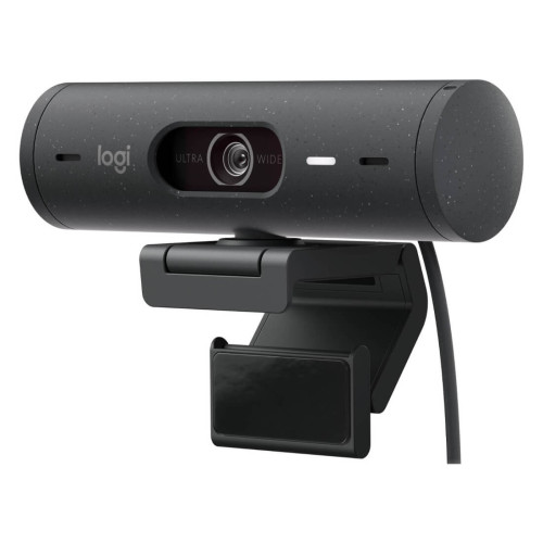 Уеб камера Logitech Brio 500 - 1080p, Graphite