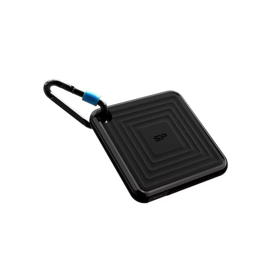 Външен SSD диск Silicon Power PC60, 512GB, USB 3.2 Gen 2, Black