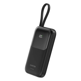 Външна батерия Canyon USB-C Power Bank, 10000mAh, QC 3.0, PD 22.5W, Black