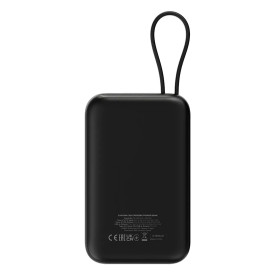 Външна батерия Canyon USB-C Power Bank, 10000mAh, QC 3.0, PD 22.5W, Black