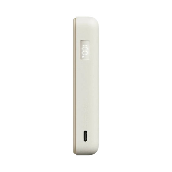 Външна батерия Xiaomi Magnetic Power Bank, 10000 mAh, магнитна, с вградена стойка, Beige