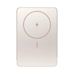 Външна батерия Xiaomi Super Slim Magnetic Power Bank, 5000 mAh, магнитна, Gold