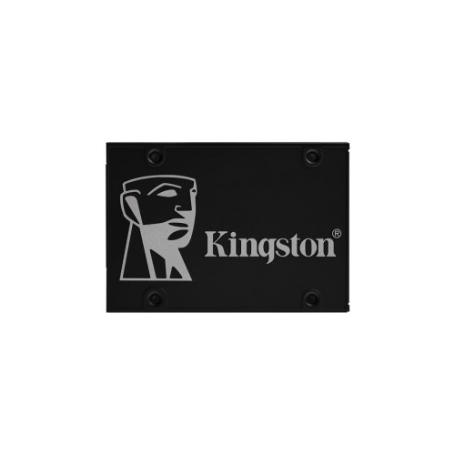 Вътрешен SSD диск Kingston KC600 256GB, 2.5", SATA III, до 550MB/s, AES 256-bit