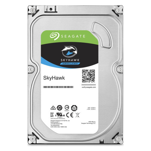 Вътрешен твърд диск Seagate AI Skyhawk, 4TB, 3.5 инча, SATA 6Gb/s, 5400rpm, 256 MB
