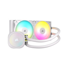 Водно охлаждане Corsair NAUTILUS 240 ARGB, 240mm, White
