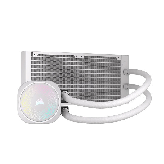 Водно охлаждане Corsair NAUTILUS 240 ARGB, 240mm, White