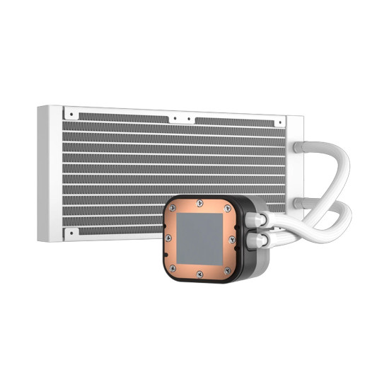 Водно охлаждане за процесор CORSAIR iCUE H100i RGB ELITE, White