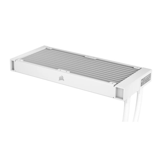 Водно охлаждане за процесор CORSAIR iCUE H100i RGB ELITE, White