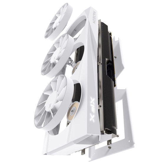Видеокарта XFX Quicksilver AMD Radeon RX 9070XT White Magnetic Air Edition, 16GB GDDR6, 256bit, PCIe 5.0, 1xHDMI, 3xDP