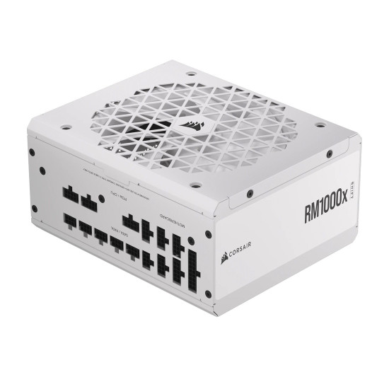 Захранване CORSAIR RMx Shift White Series, RM1000x Shift White, 1000W, 80 PLUS GOLD, Fully Modular
