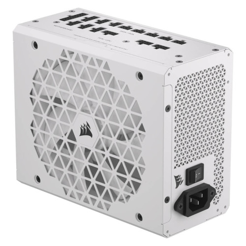 Захранване CORSAIR RMx Shift White Series, RM1000x Shift White, 1000W, 80 PLUS GOLD, Fully Modular