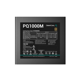 Захранване DeepCool PQ1000M, 1000W, 80 Plus GOLD, Fully Modular