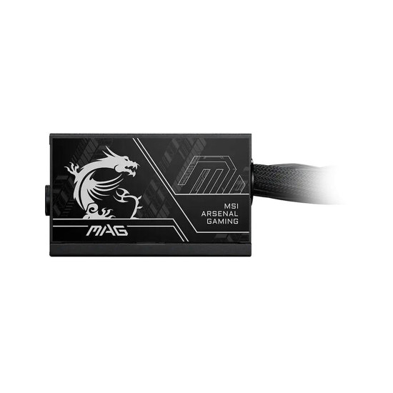 Захранване MSI MAG A750BN PCIE5 II, 750 W, 80 Plus Bronze, OVP, OCP, SCP, OPP, UVP защити, 140 x 150 x 86 mm