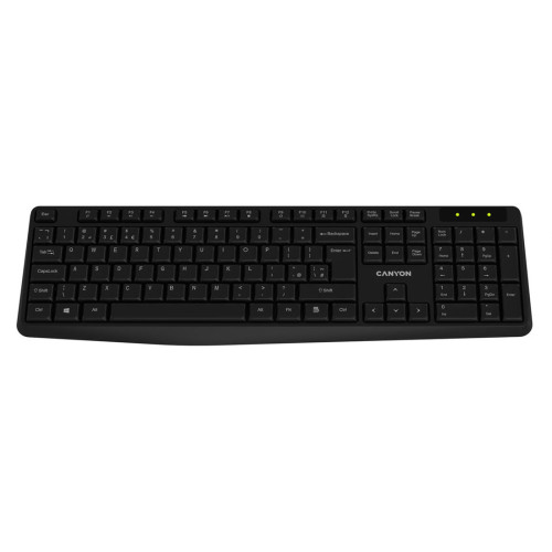 Безжична клавиатура CANYON SET-W01, Black