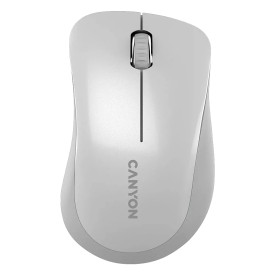 Безжична мишка CANYON  MW-11, White Grey