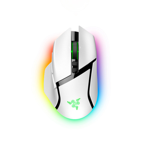 Безжична мишка Razer Basilisk V3 Pro, 30000 DPI, White