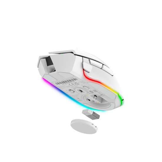 Безжична мишка Razer Basilisk V3 Pro, 30000 DPI, White