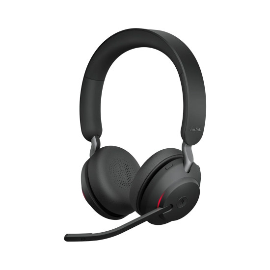 Безжични слушалки Jabra Evolve2 65 Stereo, Bluetooth, USB-C, Black