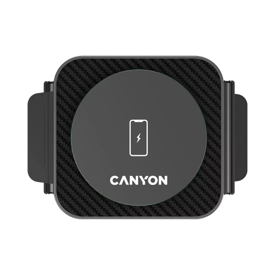 Безжично зарядно CANYON WS-305, 15W, Qi, 3 в 1, сгъваемо, Black