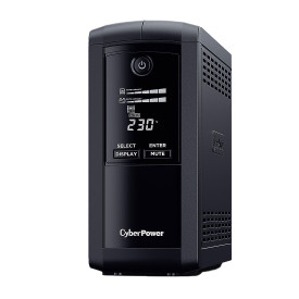 UPS устройство CyberPower VP700ELCD, Line-Interactive, AVR, LCD дисплей, 700VA/390W, 4 x Schuko