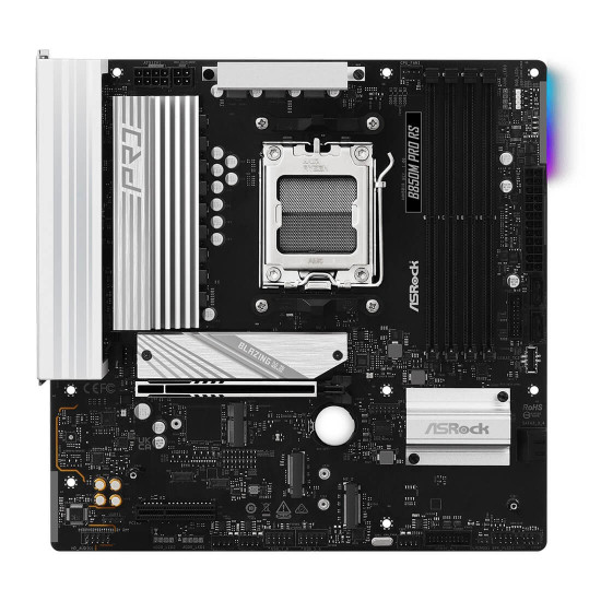 Дънна платка ASRock AMD B850, Socket AM5, 4x DDR5, Micro ATX