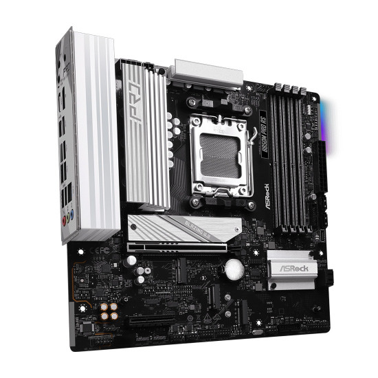 Дънна платка ASRock AMD B850, Socket AM5, 4x DDR5, Micro ATX