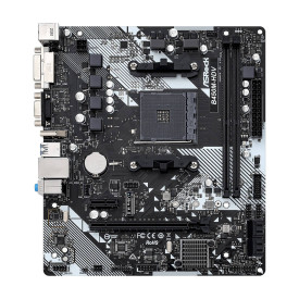Дънна платка ASRock B450M-HDV R4.0, Socket AM4, 2x DDR4, 1x PCIe 3.0 x16