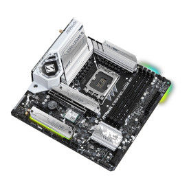 Дънна платка ASRock B760M Steel Legend, micro ATX, Socket LGA1700, 4x DDR5, 1x PCIe 5.0 x16