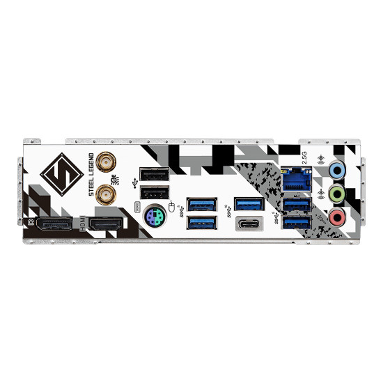 Дънна платка ASRock B760M Steel Legend, micro ATX, Socket LGA1700, 4x DDR5, 1x PCIe 5.0 x16
