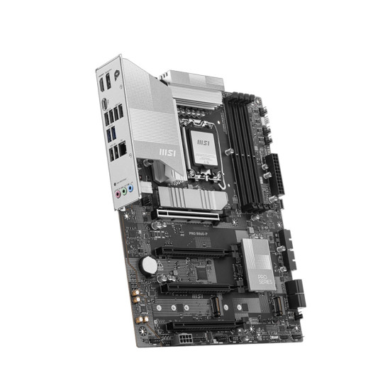 Дънна платка MSI PRO B860-P, ATX, LGA 1851, 4x DDR5, 4x PCIe x16