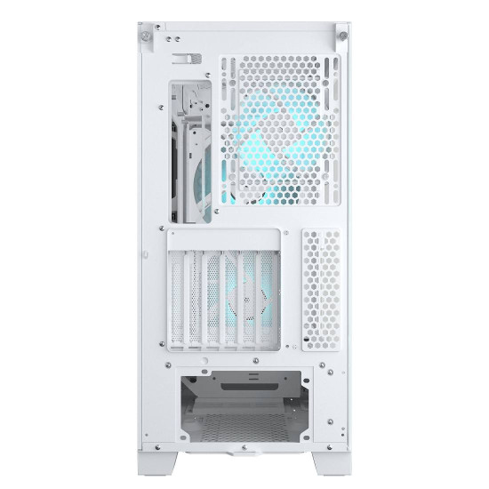 Кутия за компютър COUGAR AIRFACE ECO RGB, Mid Tower, White