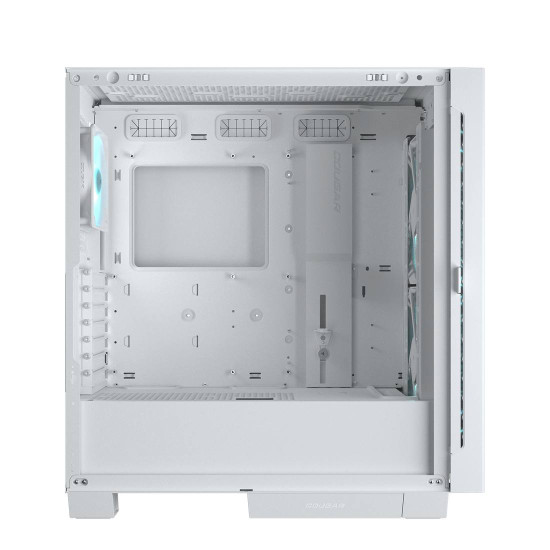 Кутия за компютър COUGAR AIRFACE ECO RGB, Mid Tower, White