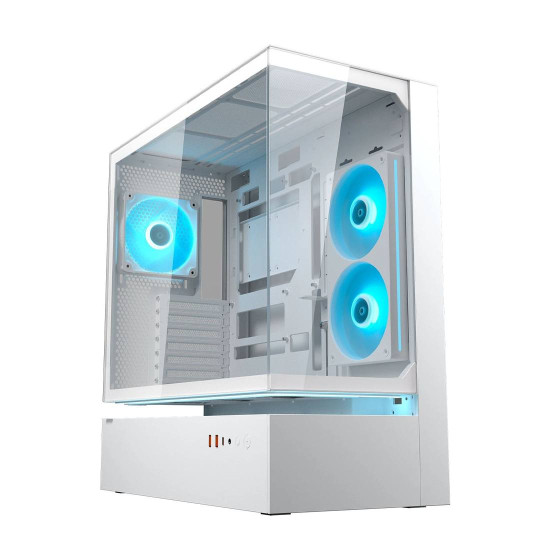 Кутия за компютър COUGAR CFV235, Mid Tower, White