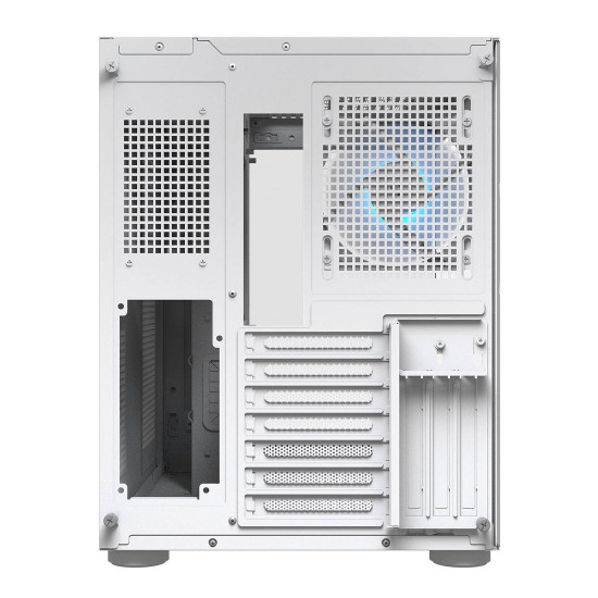 Кутия за компютър COUGAR FV150 RGB, Mid Tower, White