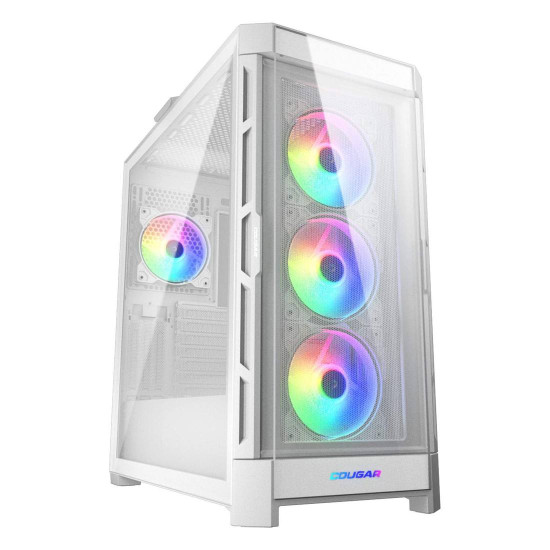 Кутия за компютър COUGAR Gaming Duoface Pro RGB, Mid-Tower, White