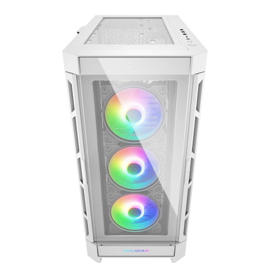 Кутия за компютър COUGAR Gaming Duoface Pro RGB, Mid-Tower, White