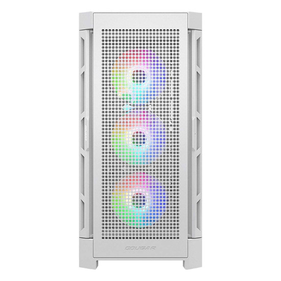 Кутия за компютър COUGAR Gaming Duoface Pro RGB, Mid-Tower, White