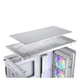 Кутия за компютър COUGAR Gaming Duoface Pro RGB, Mid-Tower, White