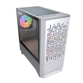 Кутия за компютър COUGAR Gaming MG140 Air RGB, Mini Tower, White